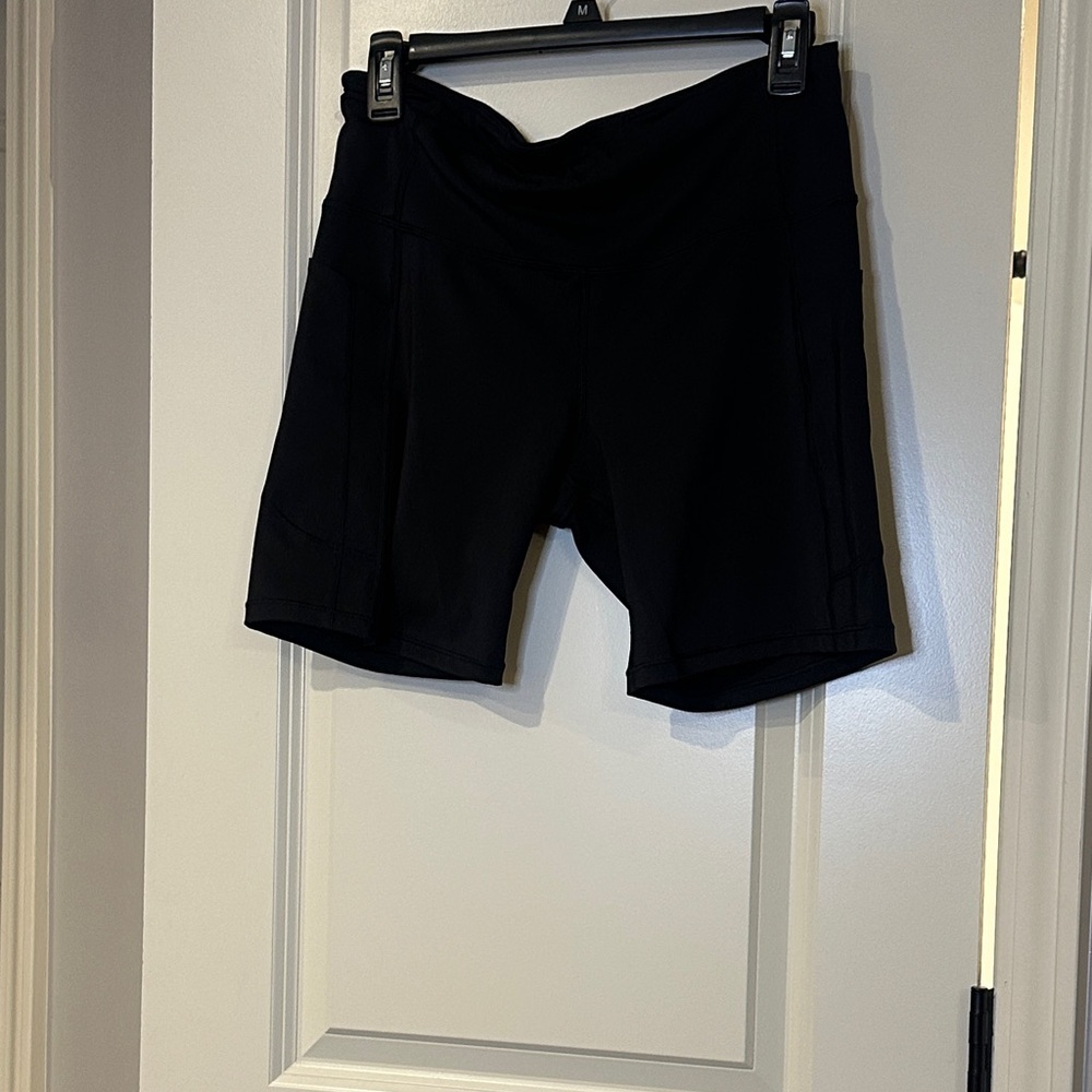 Athleta Women's Classic Black Bike Shorts